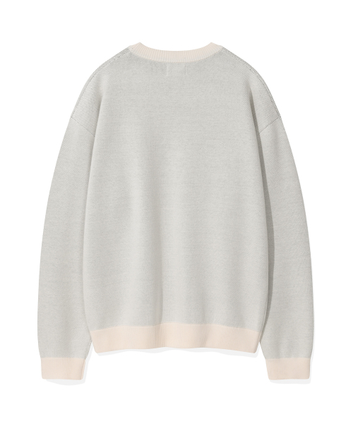 Wacky WiLLy(ワッキーウィリー)の「タイポジャカードニットクリーム(ニット/セーター・レディース・その他・LARGE/X-LARGE/SMALL/MEDIUM)」の3枚目の写真