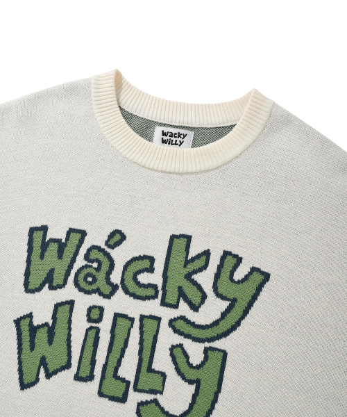 Wacky WiLLy(ワッキーウィリー)の「タイポジャカードニットクリーム(ニット/セーター・レディース・その他・LARGE/X-LARGE/SMALL/MEDIUM)」の4枚目の写真