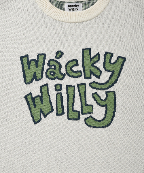 Wacky WiLLy(ワッキーウィリー)の「タイポジャカードニットクリーム(ニット/セーター・レディース・その他・LARGE/X-LARGE/SMALL/MEDIUM)」の5枚目の写真
