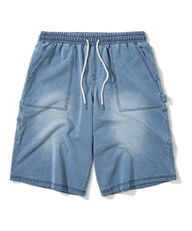 Verdnt（バーダント）の「Carpenter Denim Terry Sweat Bermuda Shorts [Light Blue]（その他パンツ・メンズ）」