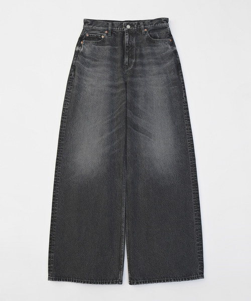 VICTIM（ヴィクティム）の「VICTIM ヴィクティム / VICTIM×HAGUN TWIDE PIPEDENIM PANTS コラボレーションヴィンテージデニムパンツ / VTM-25-P-103（デニムパンツ・メンズ・ブルー/ブラック・1/2/3/4）」の4枚目の写真