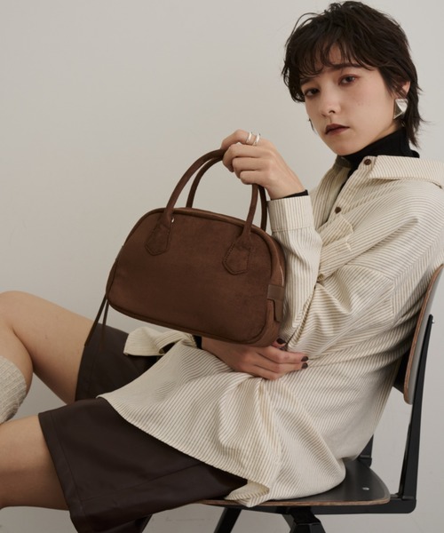 セール】スエード2WAYデイリーボストン（ボストンバッグ）｜DFFUR