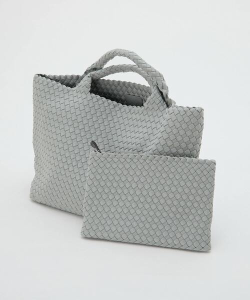 martinique（マルティニーク）の「《別注》【NAGHEDI/ナゲディ】St Barths Medium（トートバッグ・レディース・ピンクベージュ/ブルーグレー・FREE）」の7枚目の写真