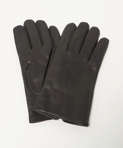 BEAUTY&YOUTH UNITED ARROWS（ビューティーアンドユースユナイテッドアローズ）の「レザー グローブ タッチパネル対応（手袋・メンズ・ブラック・FREE）」の2枚目の写真