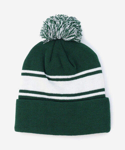 Bshop(ビショップ)の「Athletic Knit | ホッケーニットキャップ GREEN UNISEX(ニットキャップ/ビーニー・レディース・グリーン系その他・ONE)」の1枚目の写真