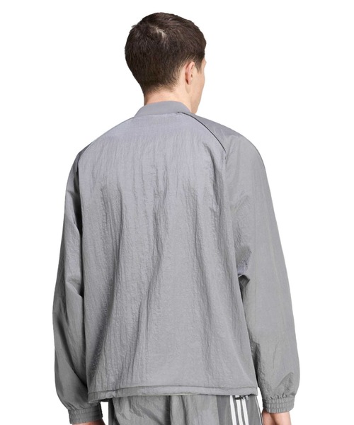 adidas(アディダス)の「adidas ADILENIUM 5.0 TRACK TOP / アディダス アディレニウム シーズン 5 トラックトップ(ナイロンジャケット・メンズ・グレー・S/M/L/XL/XXL)」の3枚目の写真