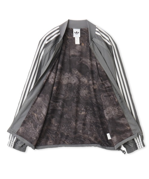 adidas(アディダス)の「adidas ADILENIUM 5.0 TRACK TOP / アディダス アディレニウム シーズン 5 トラックトップ(ナイロンジャケット・メンズ・グレー・S/M/L/XL/XXL)」の7枚目の写真