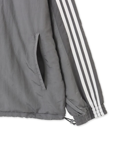 adidas(アディダス)の「adidas ADILENIUM 5.0 TRACK TOP / アディダス アディレニウム シーズン 5 トラックトップ(ナイロンジャケット・メンズ・グレー・S/M/L/XL/XXL)」の5枚目の写真