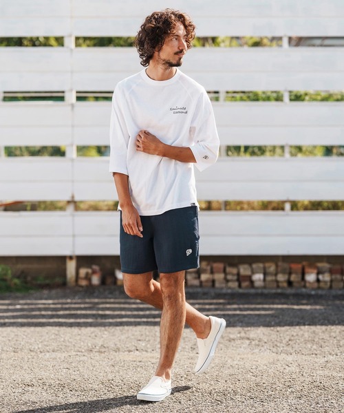 1minute 1second(ワンミニットワンセカンド)の「mp14367-linen like shorts ショートパンツ(1M26H170)(その他パンツ・メンズ・ブラック/ネイビー/ホワイト・S/M/L/XL)」の15枚目の写真