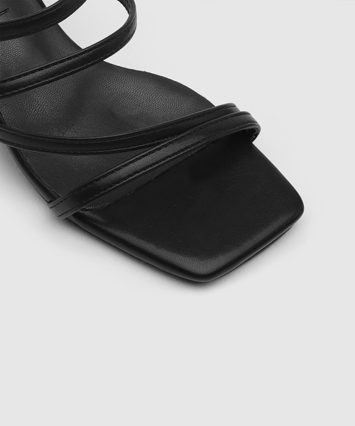 SAPPUN（サプン）の「Leyta ストラップ サンダル ミュール (4cm)（サンダル・レディース・ブルー/ブラック/ライム/ブラウン/ホワイト/ラベンダー/オレンジ・22cm/22.5cm/23cm/23.5cm/24cm/24.5cm/25cm/25.5cm）」の10枚目の写真