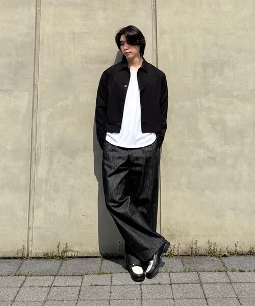 KICHUL(キチョル)の「Minimal crop jacket (charcoal)(その他アウター・メンズ・その他・SMALL/MEDIUM/LARGE)」の5枚目の写真