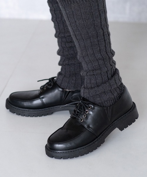 JELLY BEANS（ジェリービーンズ）の「トラックソールレースアップマニッシュシューズ(211-59363)JELLY BEANS(ジェリービーンズ)（ドレスシューズ・レディース・グレイッシュベージュ/ダークブラウン/ブラック・LL/S/M/L）」の14枚目の写真