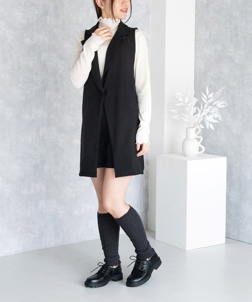 JELLY BEANS（ジェリービーンズ）の「トラックソールレースアップマニッシュシューズ(211-59363)JELLY BEANS(ジェリービーンズ)（ドレスシューズ・レディース・グレイッシュベージュ/ダークブラウン/ブラック・LL/S/M/L）」の12枚目の写真