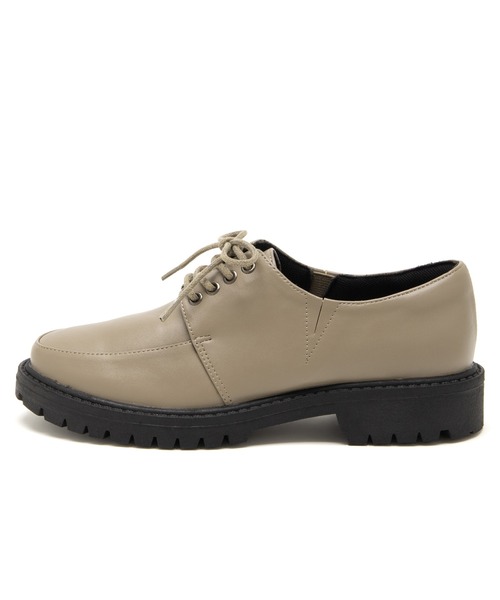 JELLY BEANS（ジェリービーンズ）の「トラックソールレースアップマニッシュシューズ(211-59363)JELLY BEANS(ジェリービーンズ)（ドレスシューズ・レディース・グレイッシュベージュ/ダークブラウン/ブラック・LL/S/M/L）」の20枚目の写真