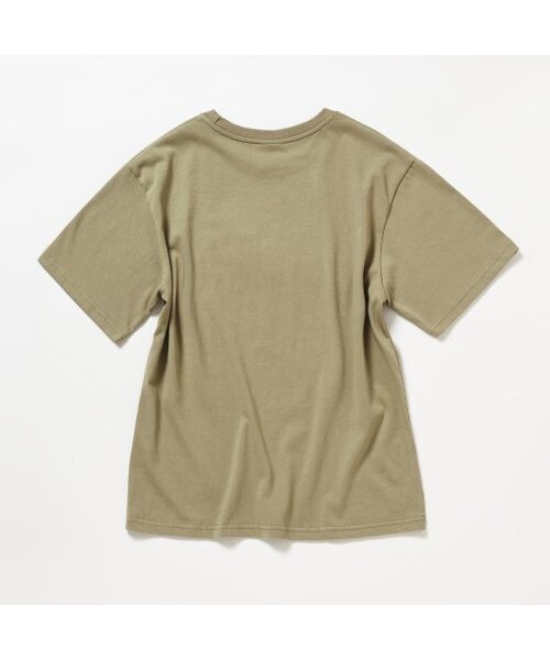 Between A and B（ビトウィーンエイアンドビー）の「リラックスフィットピーチプリントTシャツ[オリーブ]（Tシャツ/カットソー・レディース・その他・FREE）」の9枚目の写真