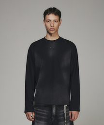 BLR（ビーエルアール）の「Rain Destroyed Gradation Bleached Long Sleeve（Tシャツ/カットソー）」