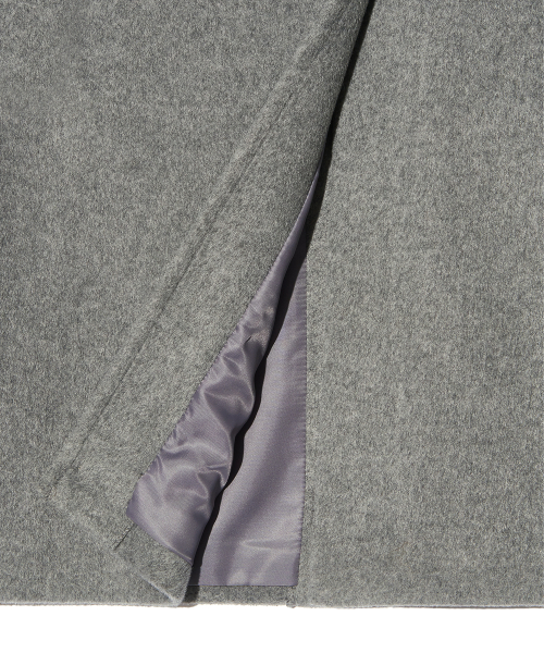 PIECEMAKER(ピースメーカー)の「HAND STITCH HOODIE MAXI WOOL COAT (GREY)(チェスターコート・レディース・その他・MEDIUM/LARGE)」の11枚目の写真