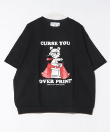 over print（オーバープリント）の「overprint/オーバープリント/CURSE YOU TEE（Tシャツ/カットソー）」