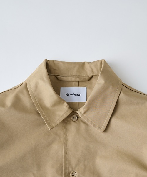 NewAnce(ニュアンス)の「【NewAnce】Work Shirt Jacket / ワークシャツジャケット -オリジナルツイルシリーズ-(その他アウター・メンズ・ブラック/ベージュ・M/L)」の6枚目の写真