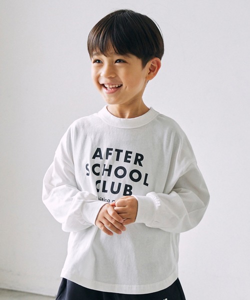 GENERATOR（ジェネレーター）の「GENERATOR/ジェネレーター AFTER L/S Tシャツ（Tシャツ/カットソー・キッズ・ホワイト/チャコールグレー/ブラック・M/L/XL）」の4枚目の写真