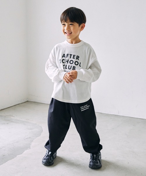 GENERATOR（ジェネレーター）の「GENERATOR/ジェネレーター AFTER L/S Tシャツ（Tシャツ/カットソー・キッズ・ホワイト/チャコールグレー/ブラック・M/L/XL）」の5枚目の写真