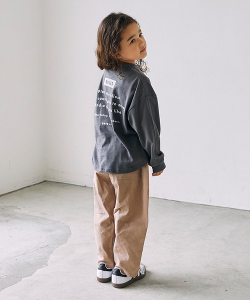 GENERATOR（ジェネレーター）の「GENERATOR/ジェネレーター AFTER L/S Tシャツ（Tシャツ/カットソー・キッズ・ホワイト/チャコールグレー/ブラック・M/L/XL）」の11枚目の写真