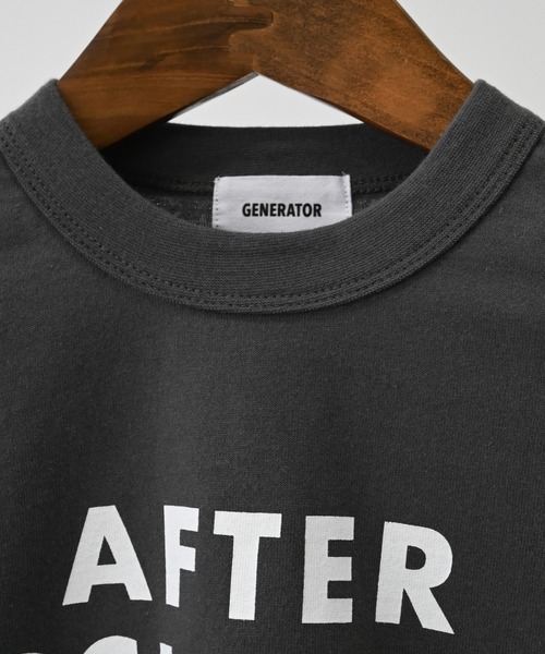 GENERATOR（ジェネレーター）の「GENERATOR/ジェネレーター AFTER L/S Tシャツ（Tシャツ/カットソー・キッズ・ホワイト/チャコールグレー/ブラック・M/L/XL）」の22枚目の写真