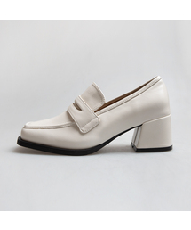 AVISPA（アビスパ）の「Elmon エルモン プラットフォームローファーヒール_L542_3カラー_5.5cm（パンプス）」