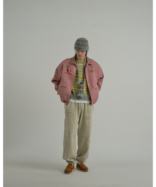 SUNDAY FRUIT MARKET(サンデーフルーツマーケット)の「APPLE COACH JACKET PINK(ナイロンジャケット・メンズ・その他・MEDIUM/LARGE)」の6枚目の写真
