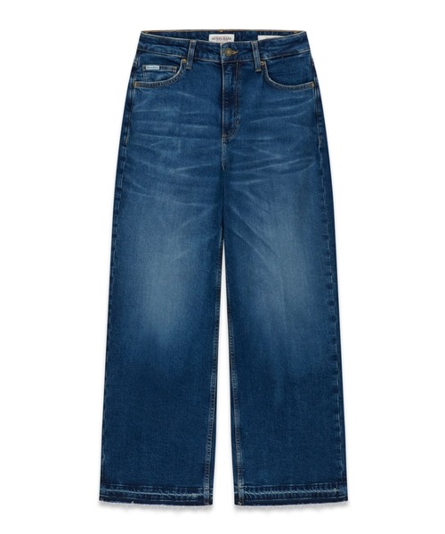 GUESS JEANS Hr Wide Leg Cropped デニムパンツ ワイドジーンズ