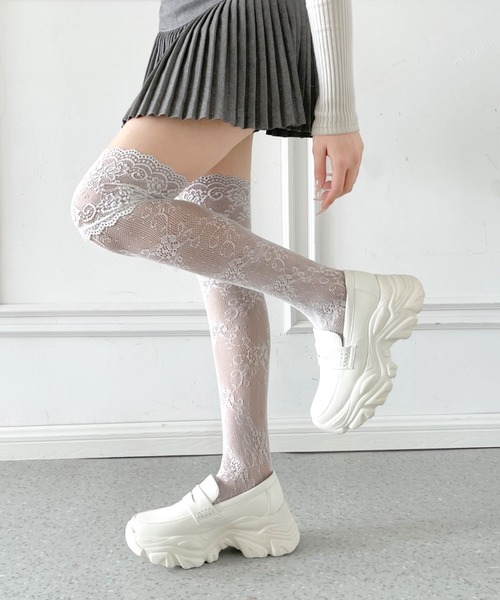 Shoes in Closet(シューズインクローゼット)の「【スエード素材/新色入荷】+6.5㎝ 軽量 厚底 ボリュームソール スニーカー ローファー 6594(ローファー・レディース・ベージュ/ブラック/ホワイト/ダークブラウン/ブラック系9/ダークブラウン系9/ダークブラウン系8/ブラック系8・S/3L/LL/L/M)」の22枚目の写真