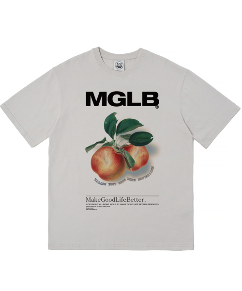 MATCHGLOBE(マッチグローブ)の「リアルピーチオーバーサイズTシャツ(ベージュ)(Tシャツ/カットソー・レディース・その他・FREE)」の3枚目の写真