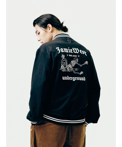 アンダーグラウンドスタジアムジャケット (ブラック)