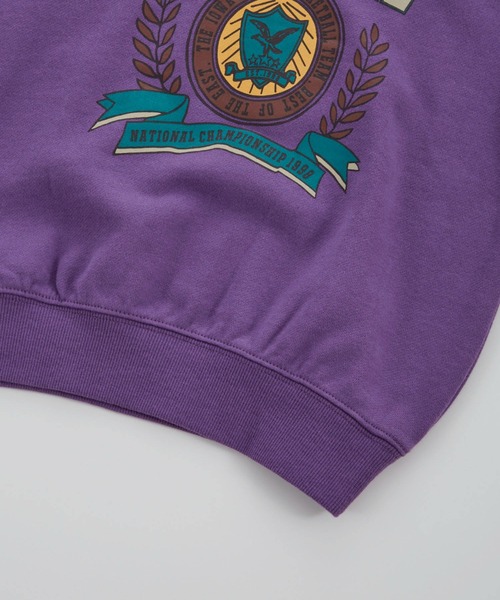 Ocean&Ground（オーシャン&グラウンド）の「IOWAｽｰﾍﾞﾆｱｽｳｪｯﾄ（スウェット・キッズ・グレー/ターコイズブルー/パープル/イエロー・80/100/110/120/90/130/140）」の15枚目の写真