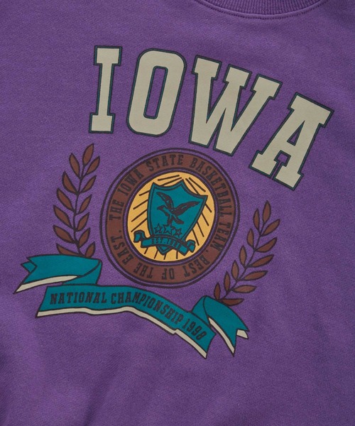 Ocean&Ground（オーシャン&グラウンド）の「IOWAｽｰﾍﾞﾆｱｽｳｪｯﾄ（スウェット・キッズ・グレー/ターコイズブルー/パープル/イエロー・80/100/110/120/90/130/140）」の16枚目の写真