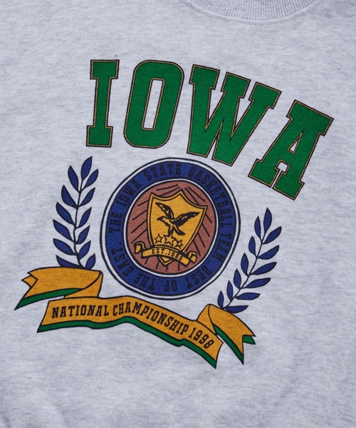 Ocean&Ground（オーシャン&グラウンド）の「IOWAｽｰﾍﾞﾆｱｽｳｪｯﾄ（スウェット・キッズ・グレー/ターコイズブルー/パープル/イエロー・80/100/110/120/90/130/140）」の17枚目の写真