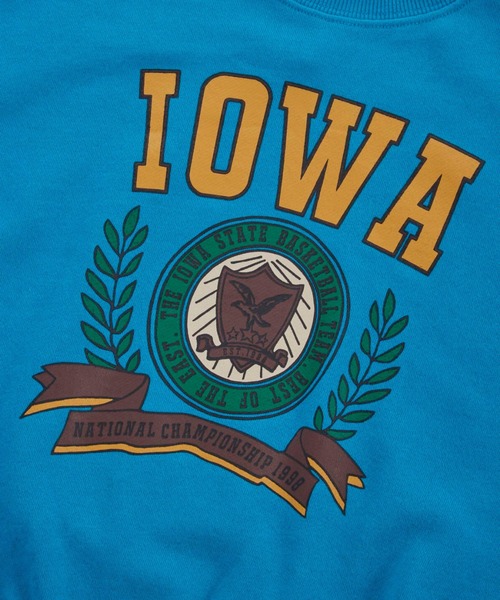 Ocean&Ground（オーシャン&グラウンド）の「IOWAｽｰﾍﾞﾆｱｽｳｪｯﾄ（スウェット・キッズ・グレー/ターコイズブルー/パープル/イエロー・80/100/110/120/90/130/140）」の18枚目の写真