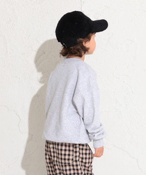 Ocean&Ground（オーシャン&グラウンド）の「IOWAｽｰﾍﾞﾆｱｽｳｪｯﾄ（スウェット・キッズ・グレー/ターコイズブルー/パープル/イエロー・80/100/110/120/90/130/140）」の6枚目の写真