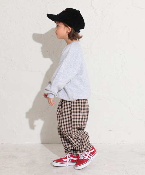 Ocean&Ground（オーシャン&グラウンド）の「IOWAｽｰﾍﾞﾆｱｽｳｪｯﾄ（スウェット・キッズ・グレー/ターコイズブルー/パープル/イエロー・80/100/110/120/90/130/140）」の7枚目の写真