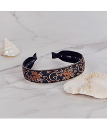 MAIA（マイア）の「Vine Rose Headband P-Brown（ヘアバンド）」