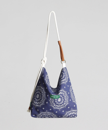 rope bag 57 - paisley navy