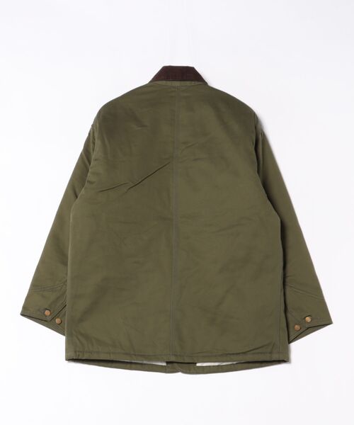 Lee（リー）の「Lee/リー ロコジャケット アウター 裏キルト（カバーオール・レディース・ブルー/オリーブ/インディゴブルー・MEDIUM/SMALL）」の4枚目の写真