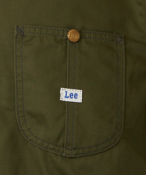 Lee（リー）の「Lee/リー ロコジャケット アウター 裏キルト（カバーオール・レディース・ブルー/オリーブ/インディゴブルー・MEDIUM/SMALL）」の17枚目の写真