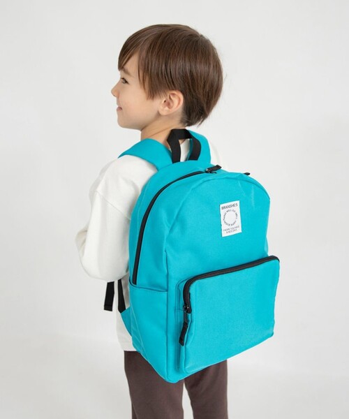 BRANSHES（ブランシェス）の「なかよしリュック（バックパック/リュック・キッズ・グレー/ネイビー/オレンジ/ブラック/アイボリー/カラフル/その他2/ラベンダー/その他1/ターコイズブルー・M）」の5枚目の写真