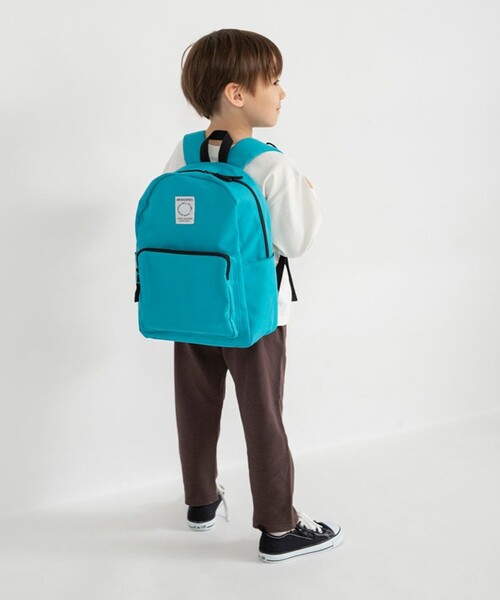 BRANSHES（ブランシェス）の「なかよしリュック（バックパック/リュック・キッズ・グレー/ネイビー/オレンジ/ブラック/アイボリー/カラフル/その他2/ラベンダー/その他1/ターコイズブルー・M）」の14枚目の写真