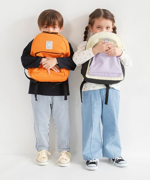 BRANSHES（ブランシェス）の「なかよしリュック（バックパック/リュック・キッズ・グレー/ネイビー/オレンジ/ブラック/アイボリー/カラフル/その他2/ラベンダー/その他1/ターコイズブルー・M）」の19枚目の写真