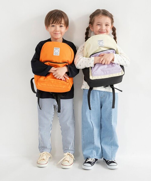 BRANSHES（ブランシェス）の「なかよしリュック（バックパック/リュック・キッズ・グレー/ネイビー/オレンジ/ブラック/アイボリー/カラフル/その他2/ラベンダー/その他1/ターコイズブルー・M）」の20枚目の写真