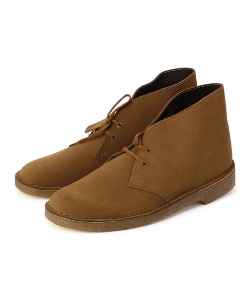 Clarks（クラークス）の「CLARKS: スエード デザートブーツ（ブーツ・メンズ・ブラウン/ブラック/ベージュ/キャメル・8/8.5/9/6.5/7/7.5）」の4枚目の写真