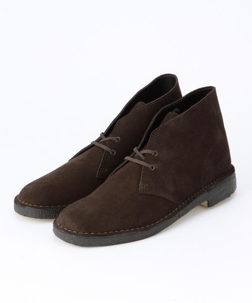 SHIPS(シップス)の「CLARKS: スエード デザートブーツ(ブーツ・メンズ・ブラック/ベージュ/ブラウン・9/8/8.5/7/6.5/7.5)」の2枚目の写真