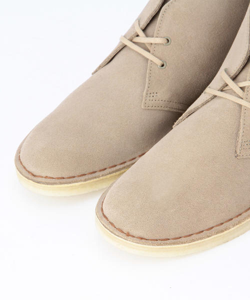 Clarks（クラークス）の「CLARKS: スエード デザートブーツ（ブーツ・メンズ・ブラウン/ブラック/ベージュ/キャメル・8/8.5/9/6.5/7/7.5）」の10枚目の写真